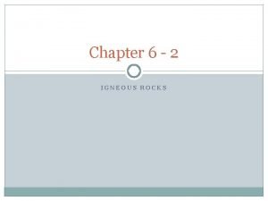 Igneous rock