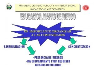 MINISTERIO DE SALUD PUBLICA Y ASISTENCIA SOCIAL UNIDAD