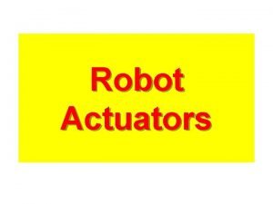 Advantages of hydraulic actuators