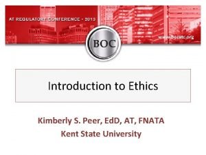 www bocatc org Introduction to Ethics Kimberly S