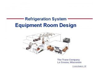 Chiller room ventilation requirements