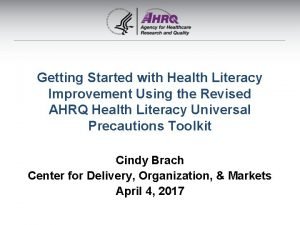 Primary care practice facilitation curriculum