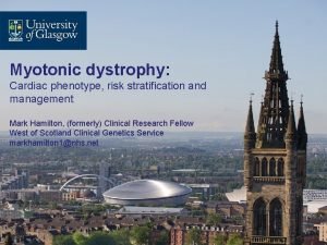 Myotonic dystrophy type 1 vs type 2