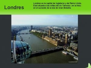 Londres capital de inglaterra