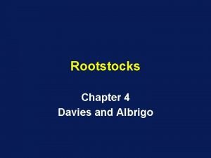Rootstocks Chapter 4 Davies and Albrigo Seedling Trees