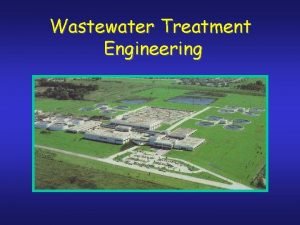 Secondary wastewater treatment