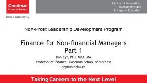 Wharton finance for nonfinancial managers