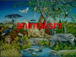 animalism Some Related Questions The MindBody Problem Personhood