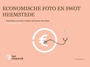 ECONOMISCHE FOTO EN SWOT HEEMSTEDE Presentatie commissie middelen