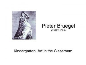 Pieter Bruegel 1527 1569 Kindergarten Art in the