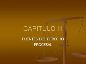 Fuentes del derecho