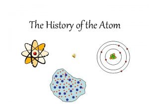 Democritus atom modeli