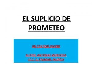 Suplicio de prometeo