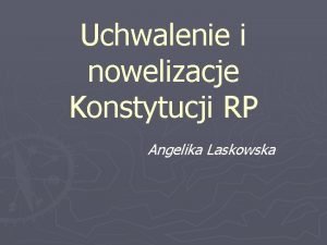 Angelika laskowska nie zyje