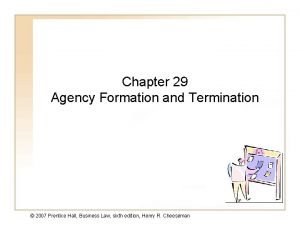 Agency in law definition