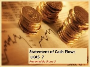 Cash flow statement lkas 7