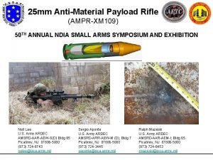 Antimaterial rifle