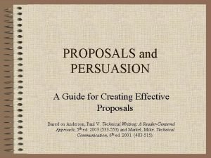Persuasion pattern