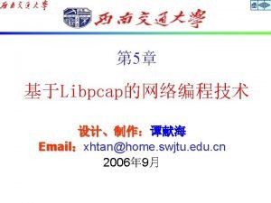 Libpcap n 1 2 3 4 5 6