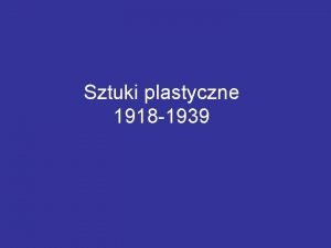 Sztuki plastyczne 1918 1939 Wassily Kandinsky 1866 1944
