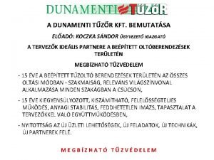 Dunamenti csz kft