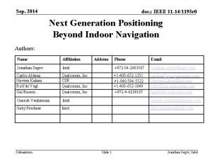 Sep 2014 doc IEEE 11 141193 r 0