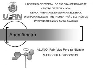 UNIVERSIDADE FEDERAL DO RIO GRANDE DO NORTE CENTRO