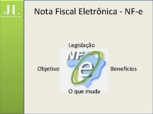 JL ASSESSORIA CONTBIL E JURDICA Nota Fiscal Eletrnica