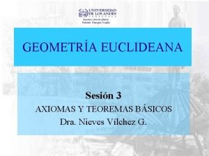 Ejemplos de axiomas