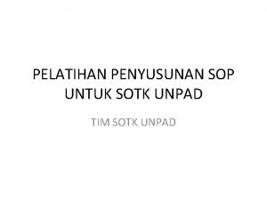 Sotk unpad