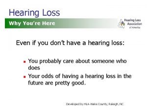 Cookie bite hearing loss
