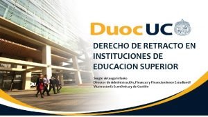 Duoc retracto de matricula