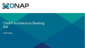Architecture meeting agenda
