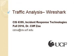 Incident response technologies