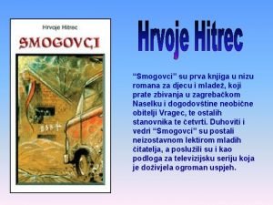 Smogovci prezentacija