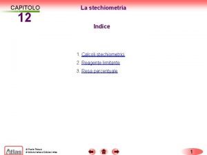 Indice stechiometrico