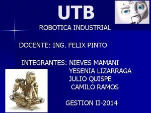 Robot de trayectoria controlable