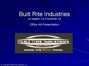 Builtrite industries