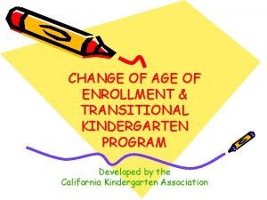 Southern california kindergarten conference