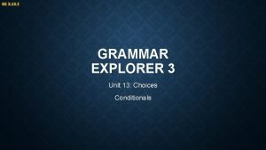 Grammar explorer 3 answer key