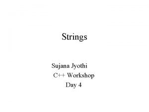 Strings Sujana Jyothi C Workshop Day 4 A