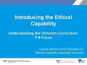 Ethical capability meaning