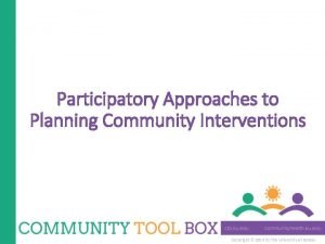 Disadvantages of participatory planning approach