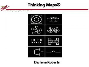 Thinking Maps Motivating young people to be better