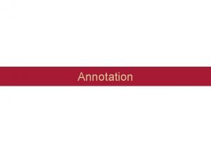 Annotation Traditional genome annotation BLAST Similarities Traditional genome
