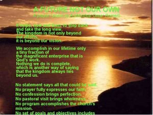 Missionary prayer poem