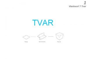 1 Vlastnos 7 Tvar TVAR Ploch osovo smern