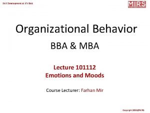 Basic emotions Basic emotions