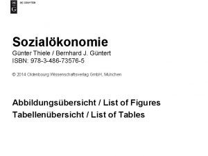 Sozialkonomie Gnter Thiele Bernhard J Gntert ISBN 978