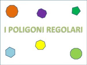 Cosa sono i poligoni regolari